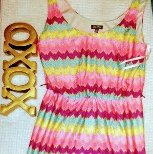 Lily Rose Chevron Dress